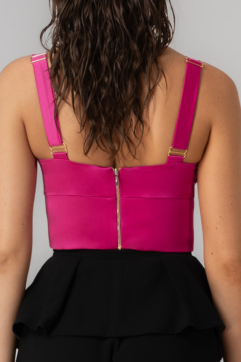 Candy Bra Top Fuchsia