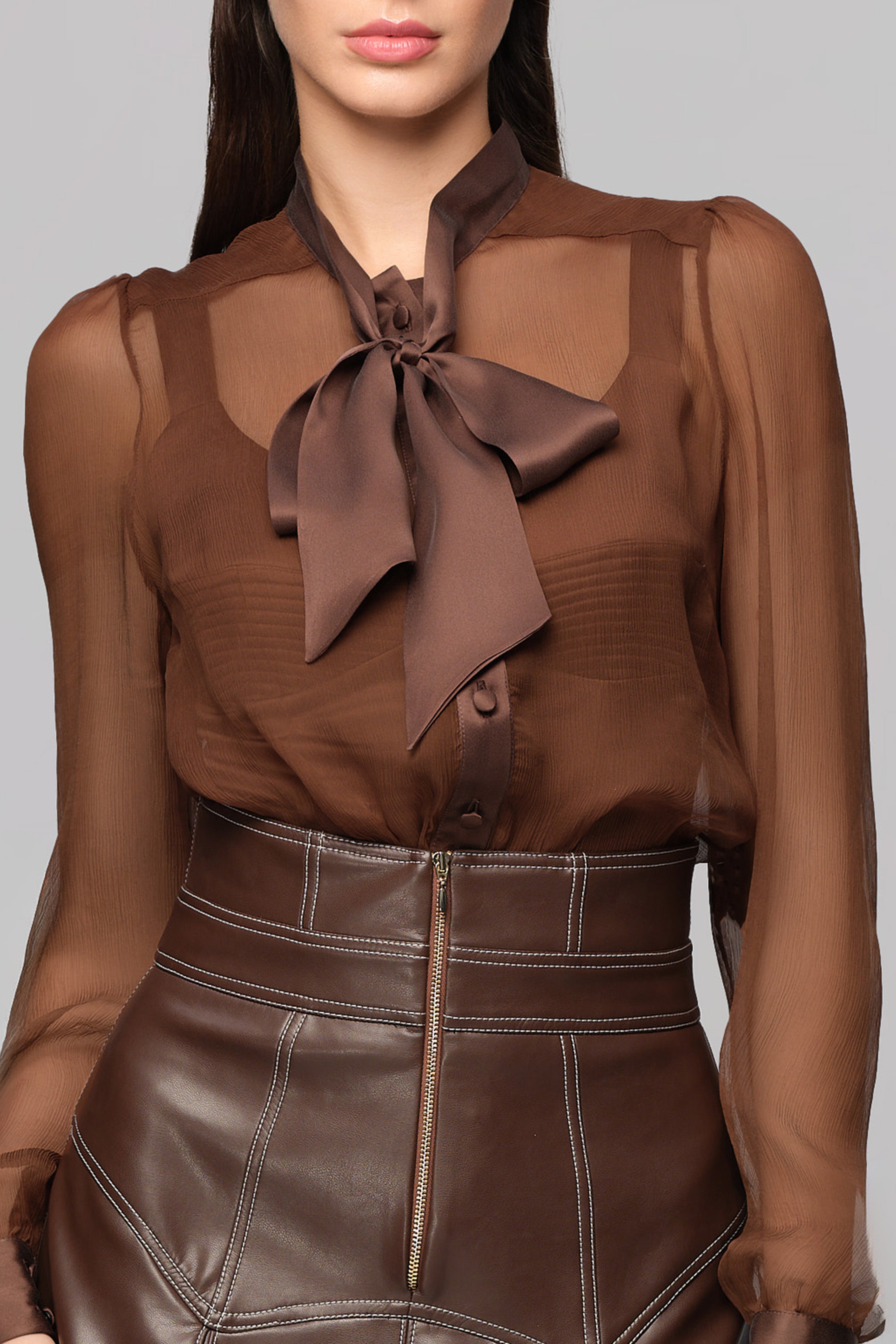Breeze Blouse Brown