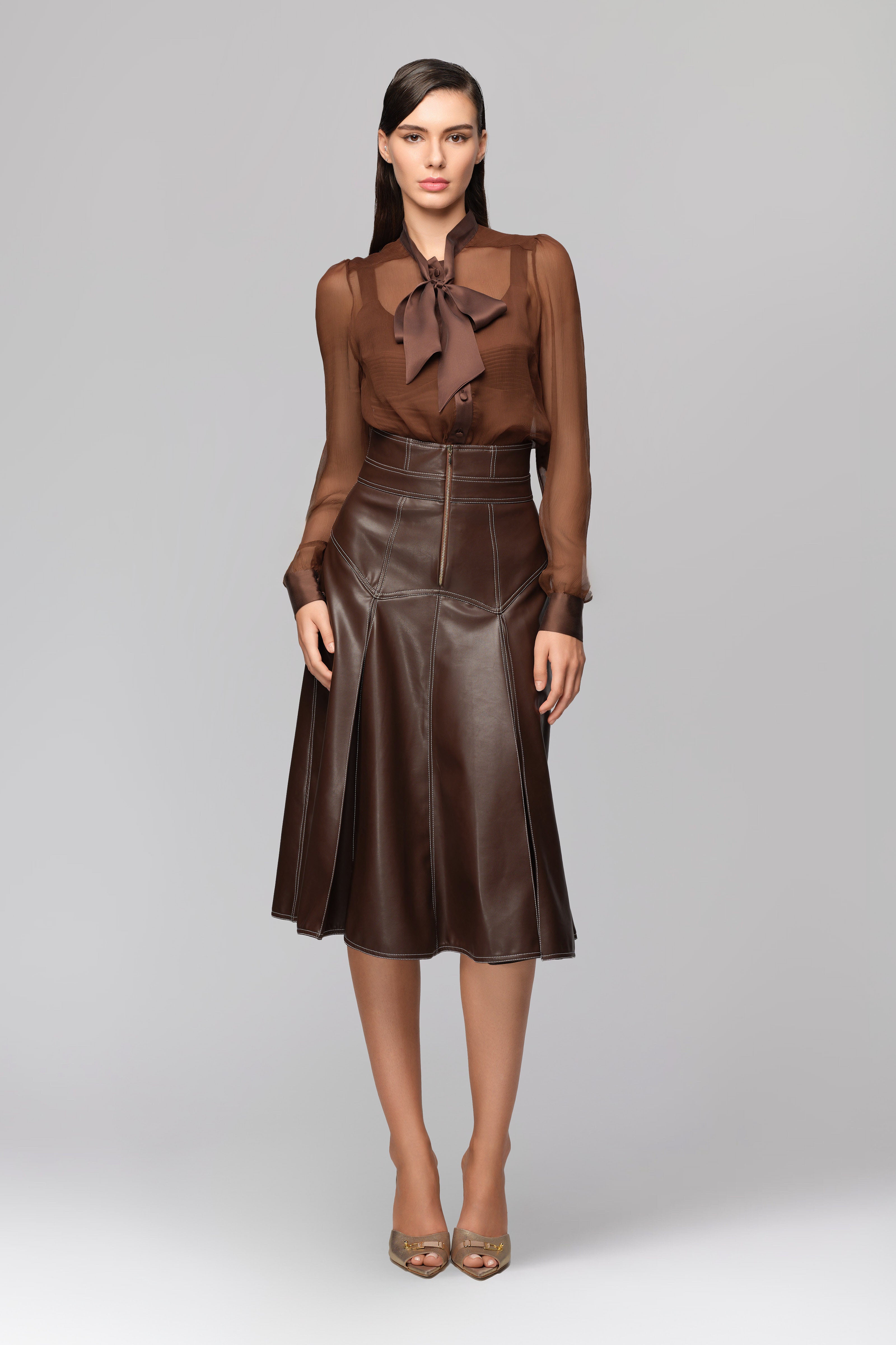 Breeze Blouse Brown