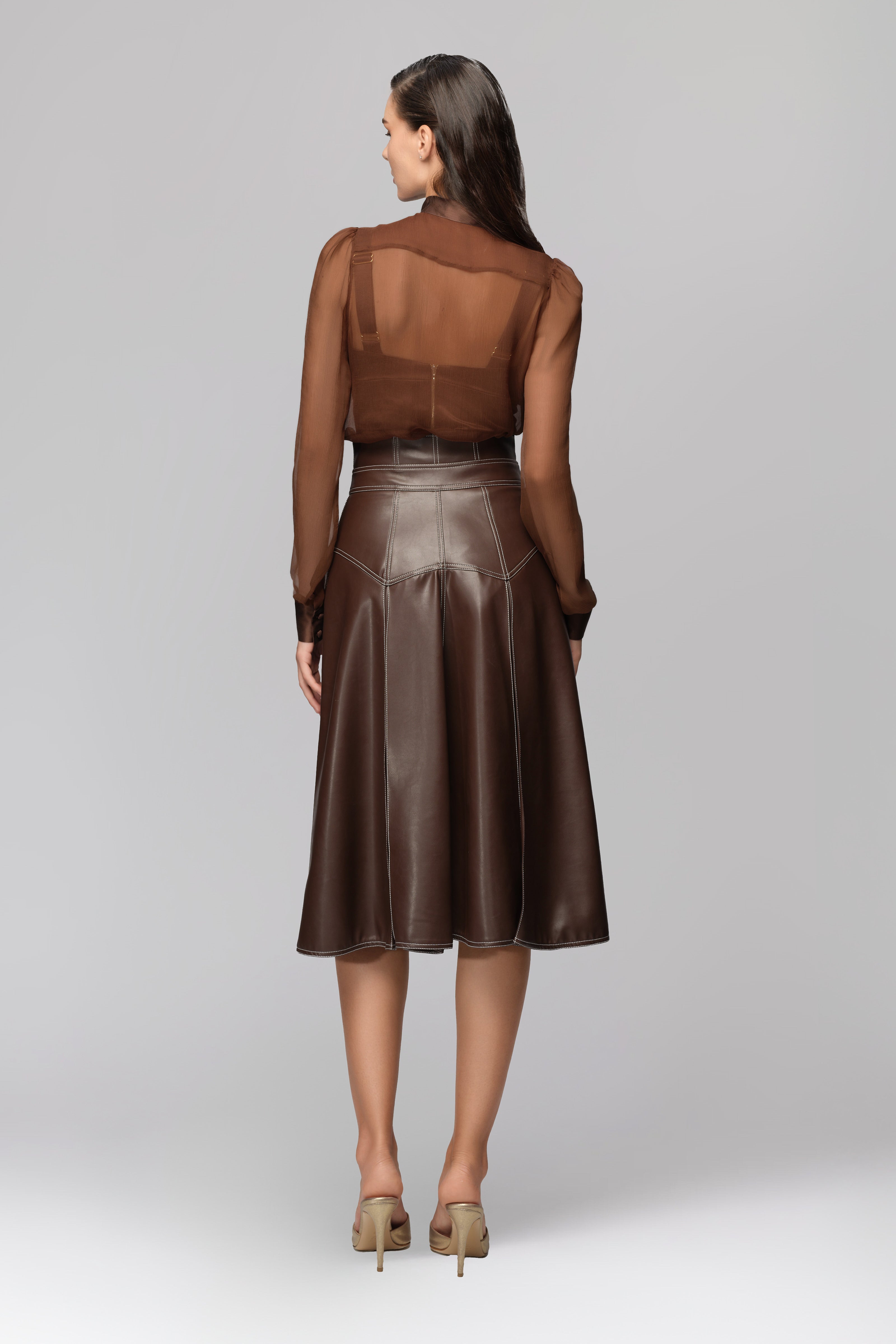 Breeze Blouse Brown