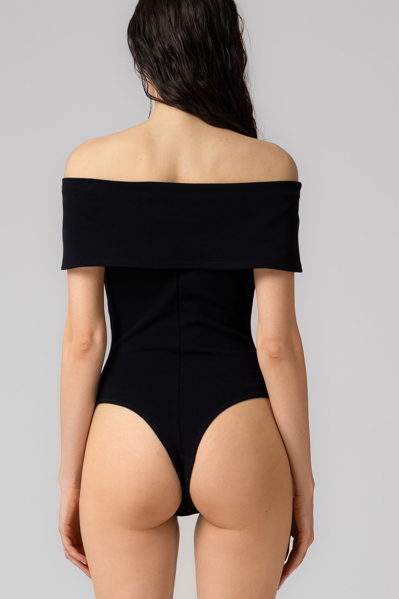 Ellipse Bodysuit Black