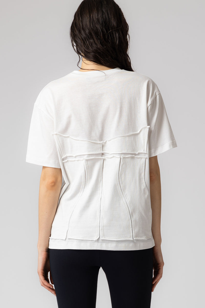 Deconstructed T-Shirt White