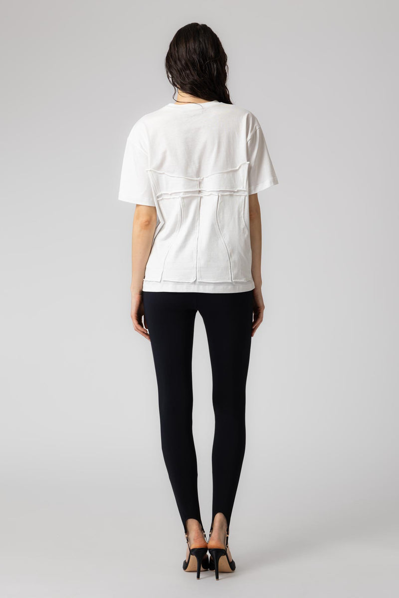 Deconstructed T-Shirt White