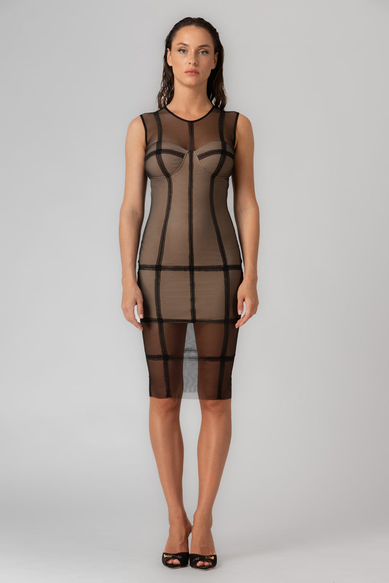 Figure Dress Black