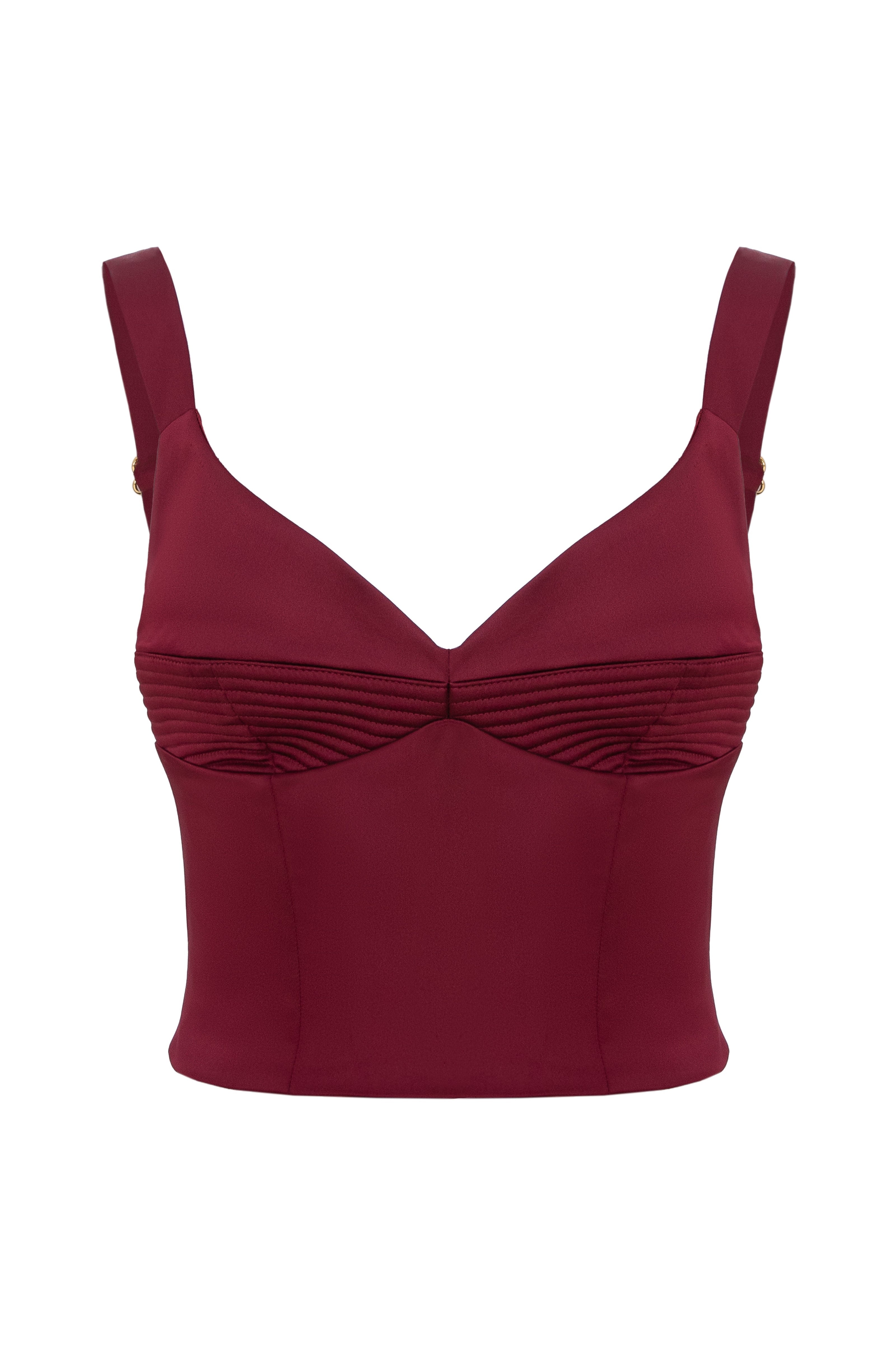 Haze Corset Wine