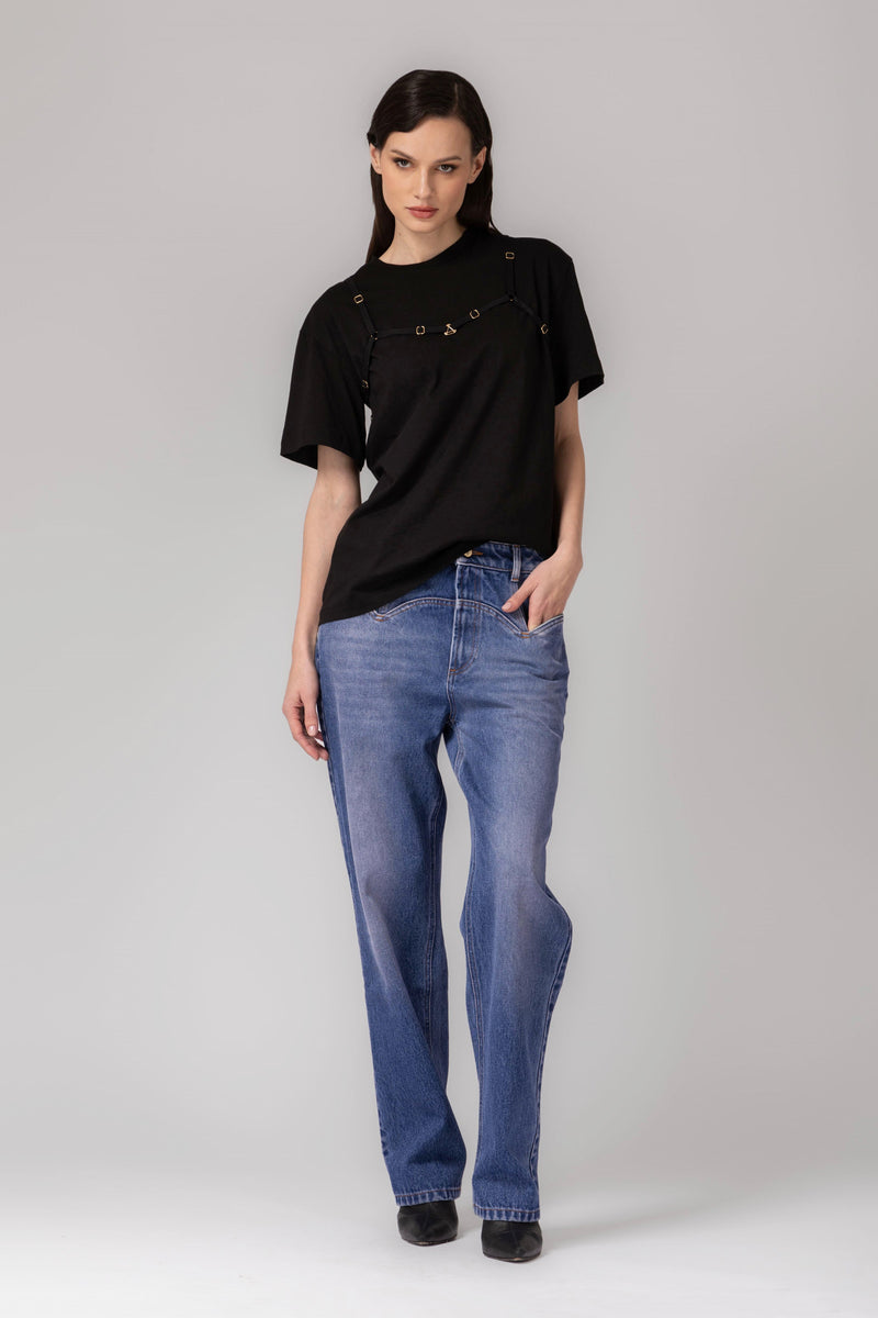 Outline T-Shirt Black