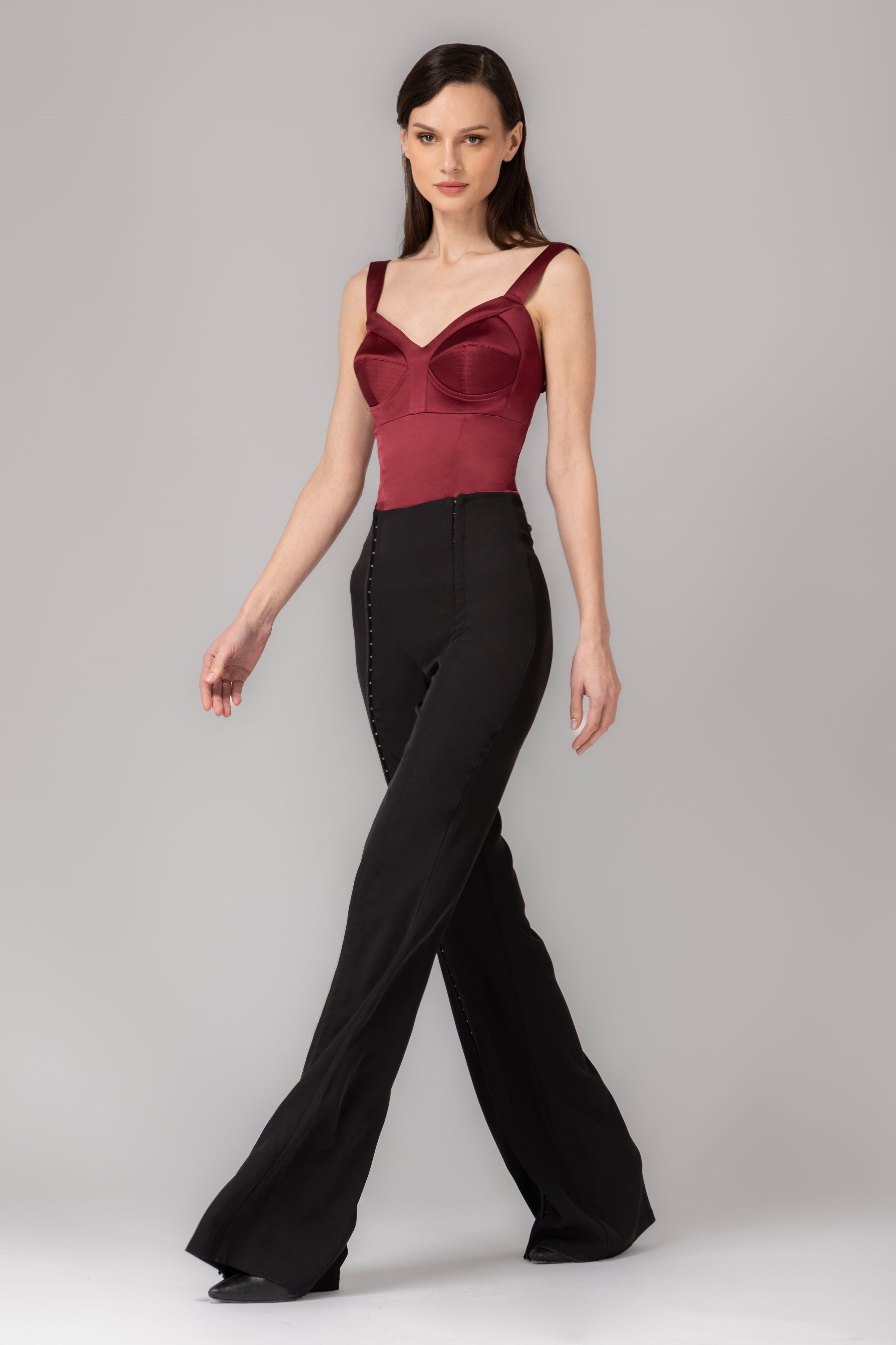 Snap Trousers Black