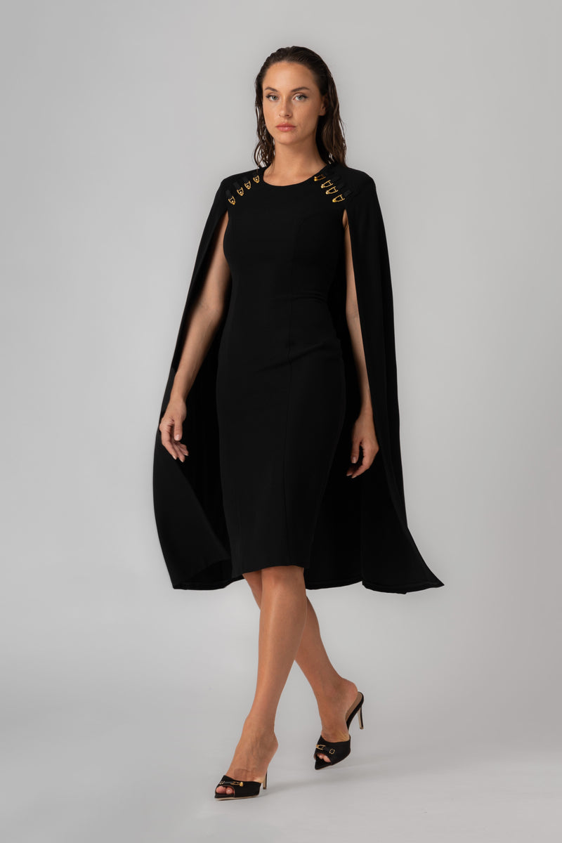 Mantle Dress Black