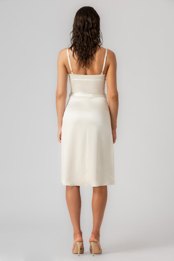 Slip Dress White