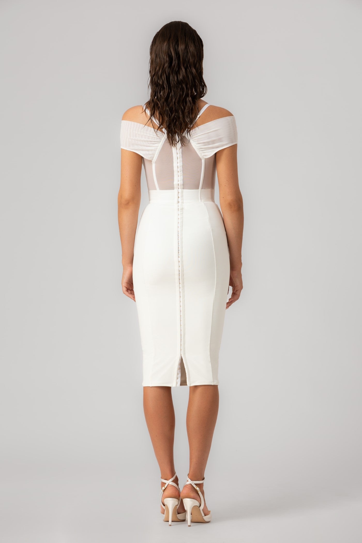 Stark Dress White