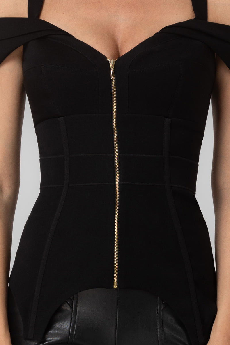 Sculpt Cady Corset Black