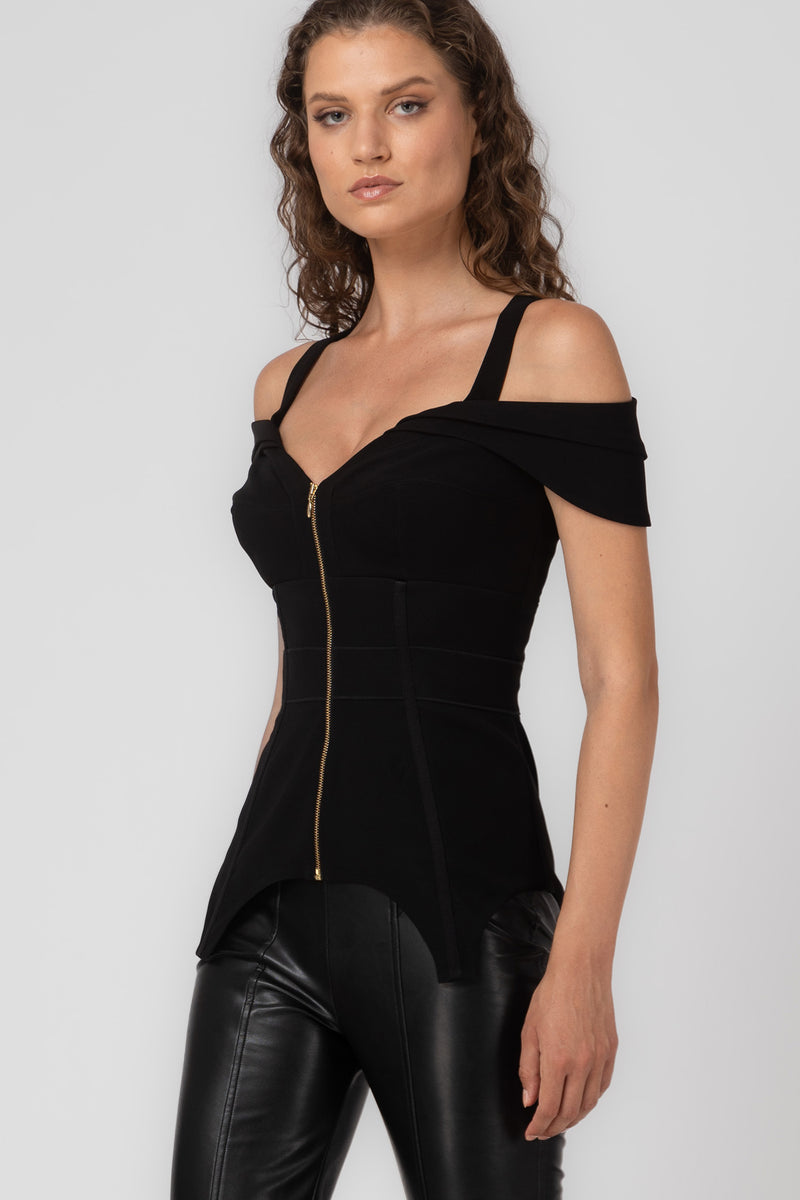 Sculpt Cady Corset Black