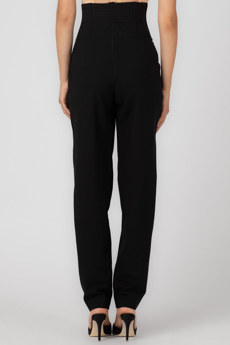 Tomboy Wool Trousers Black