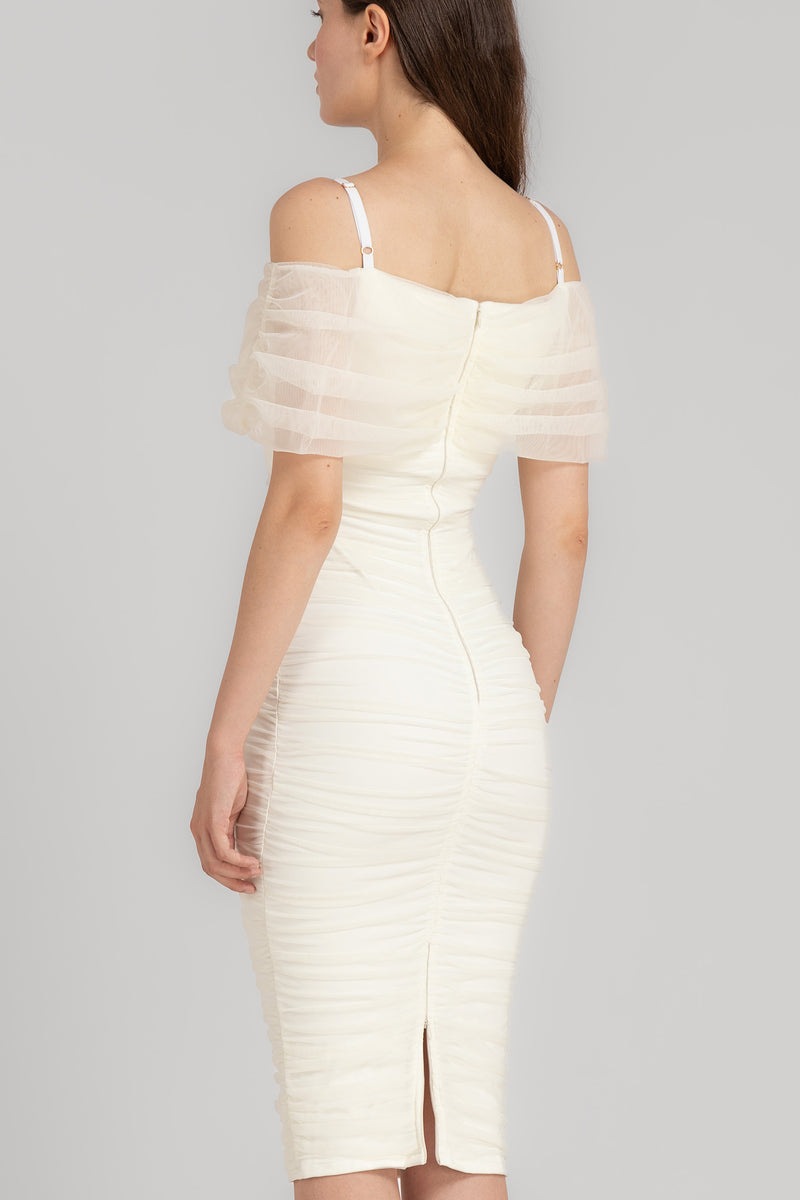 Unveil Dress White