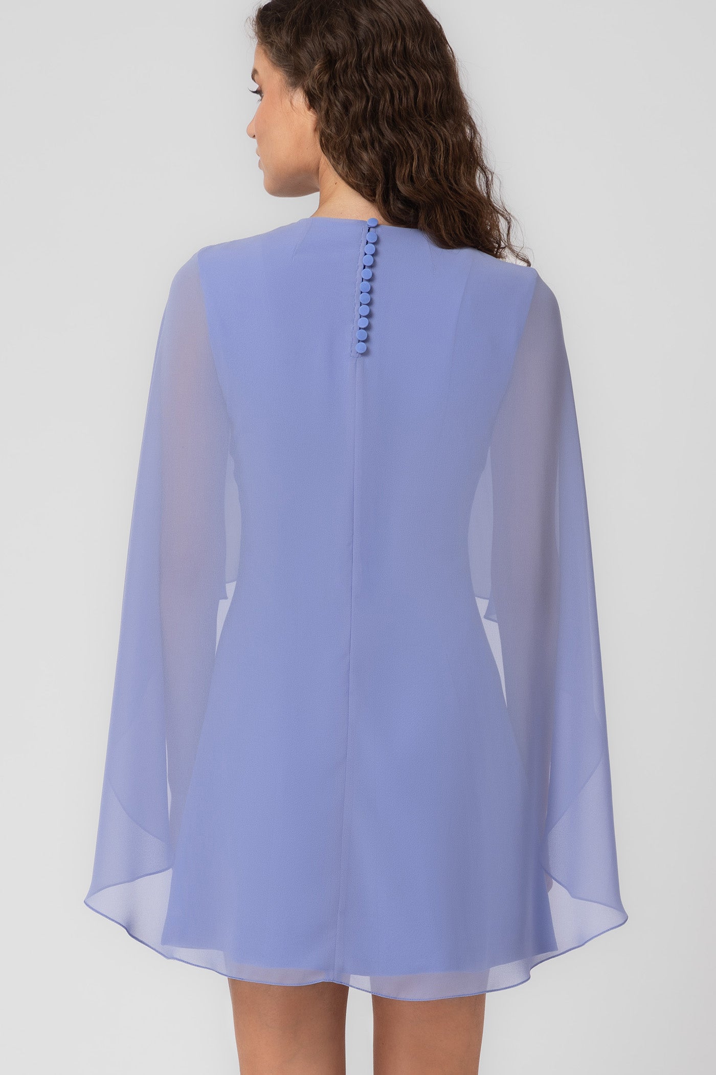 Veil Dress Light Blue