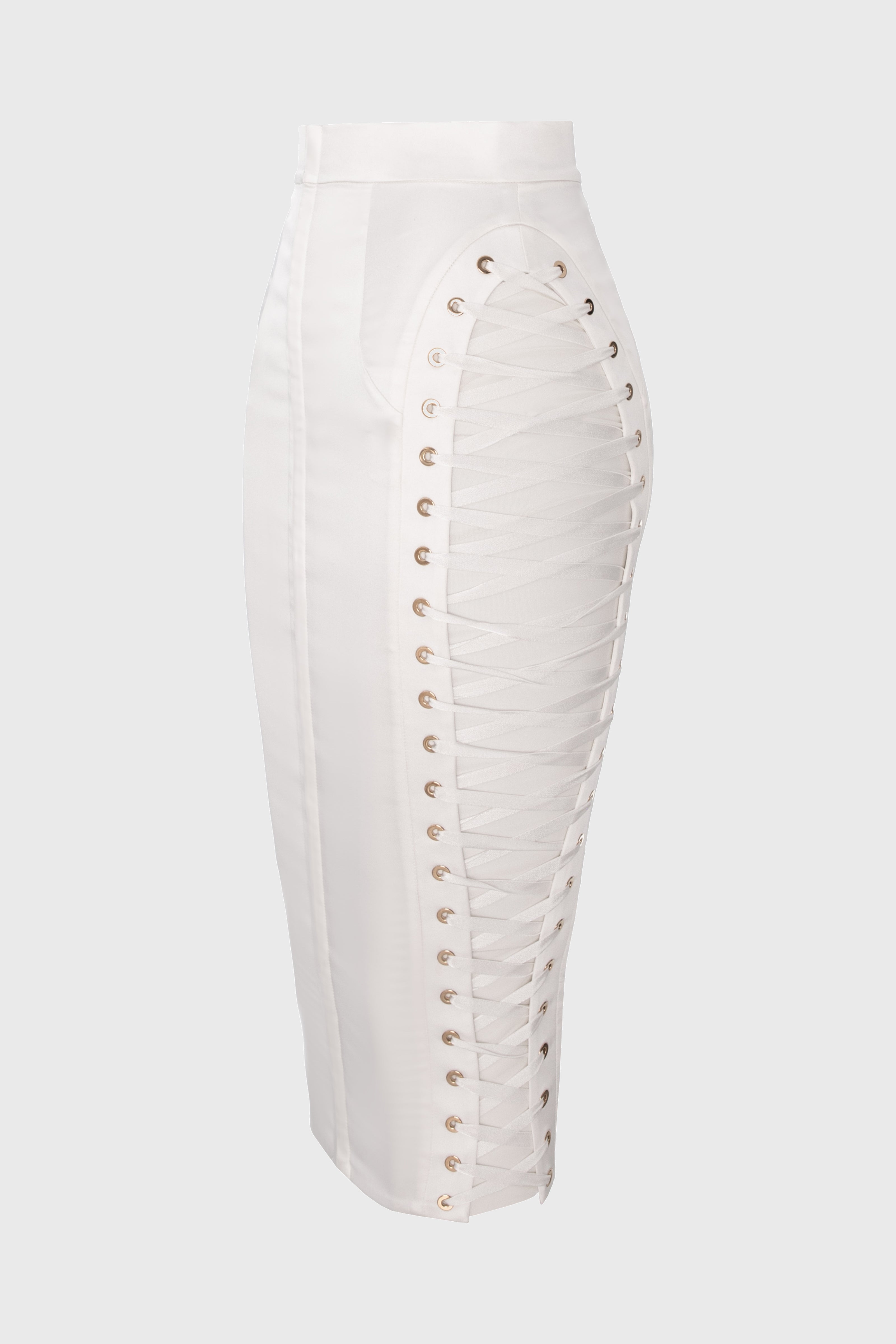 Blackcherry Skirt White