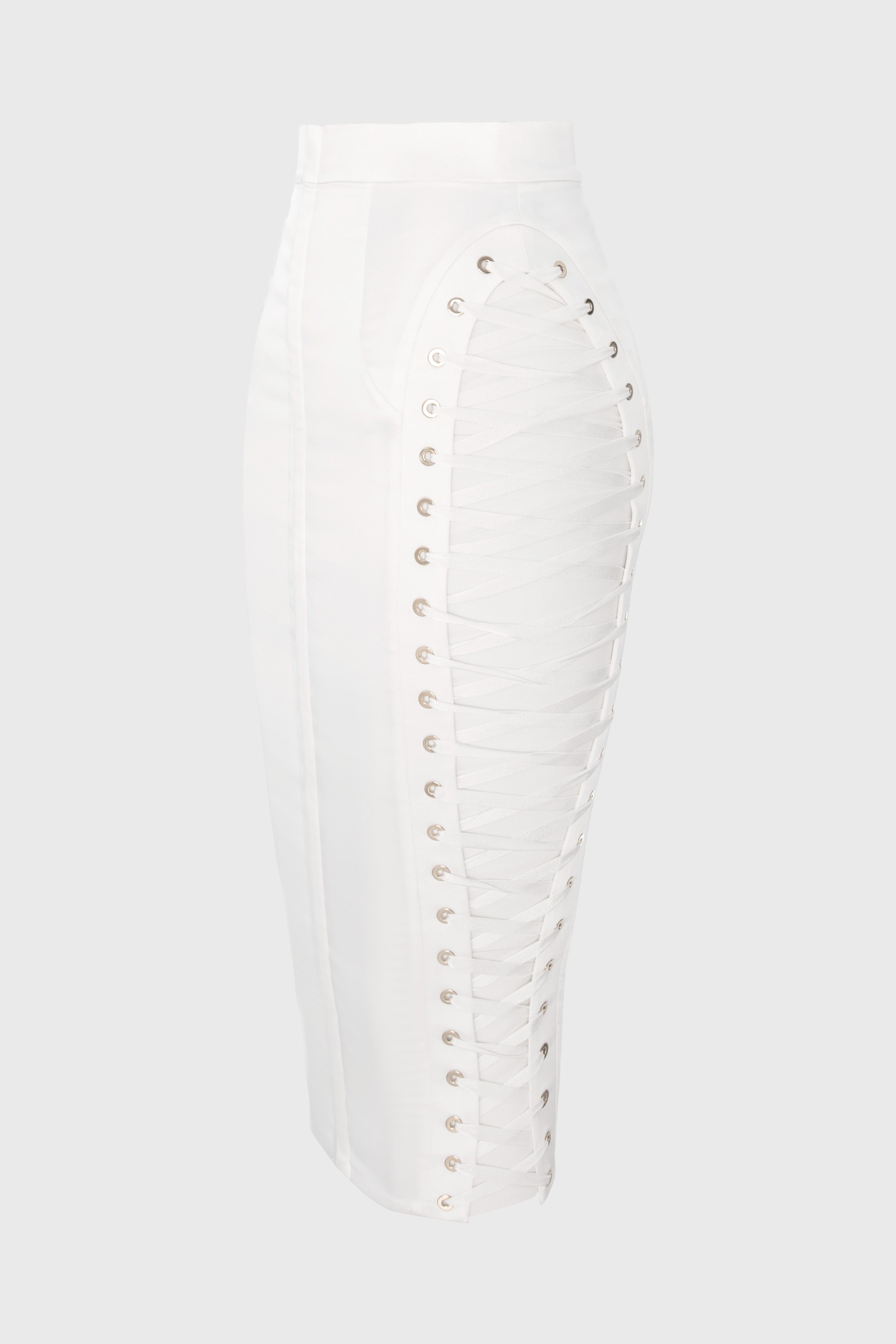 Blackcherry Skirt White