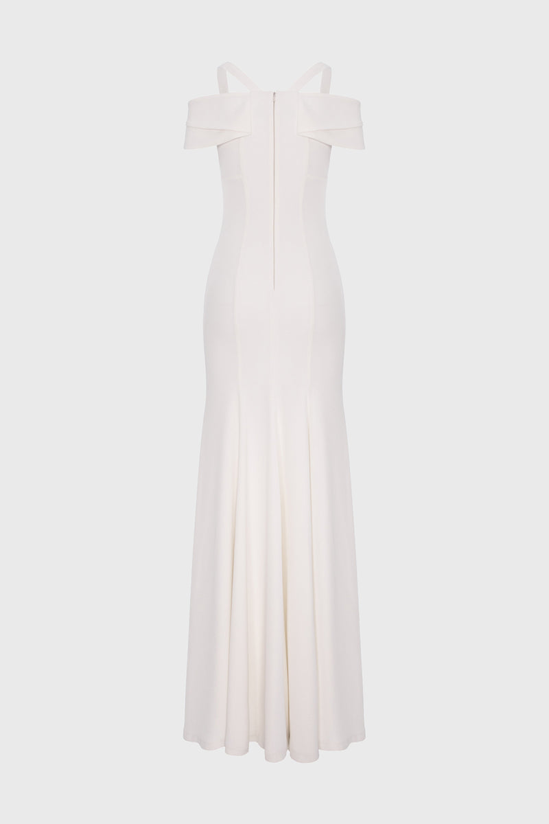 Candy Long Dress White