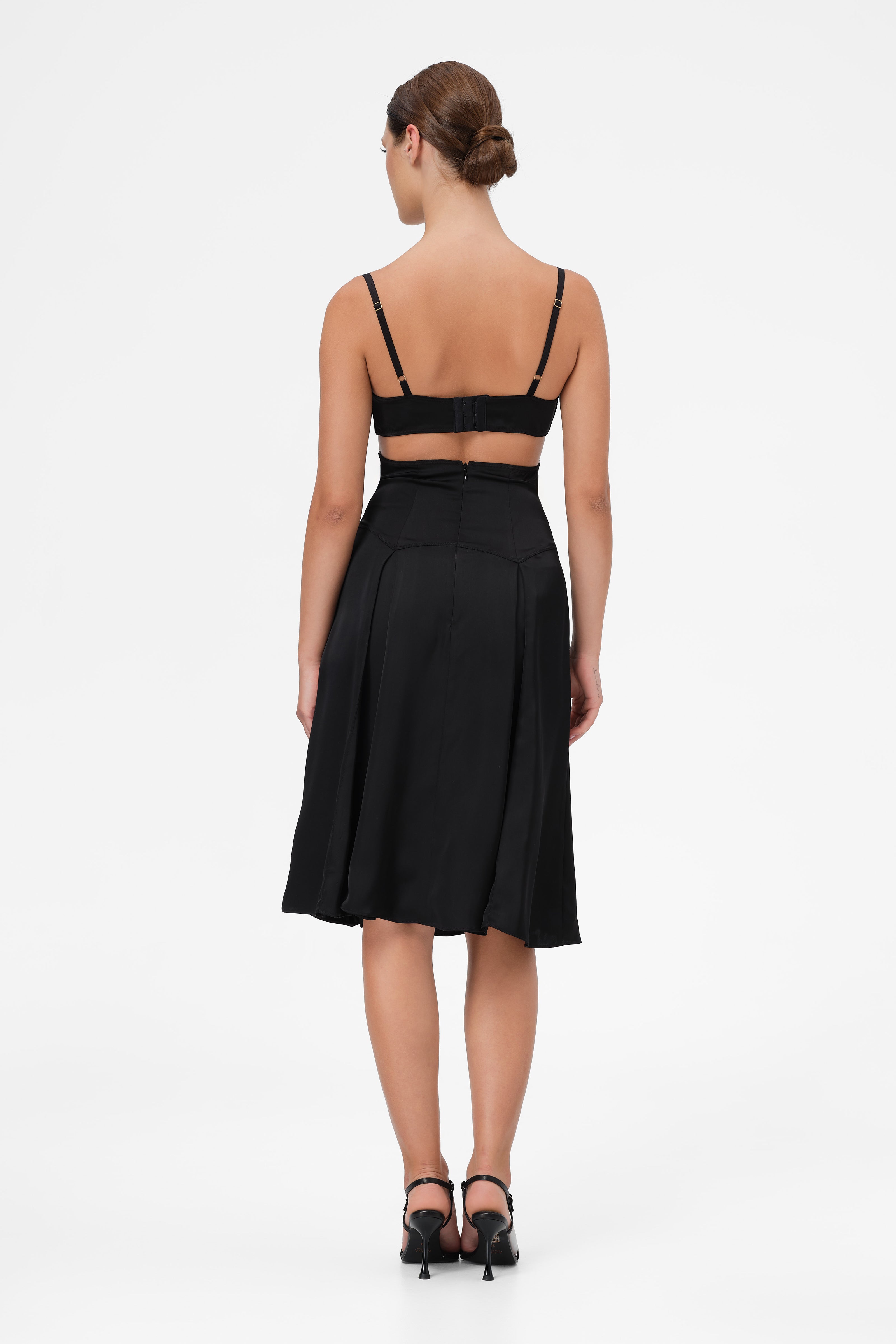 Escapade Midi Dress Black