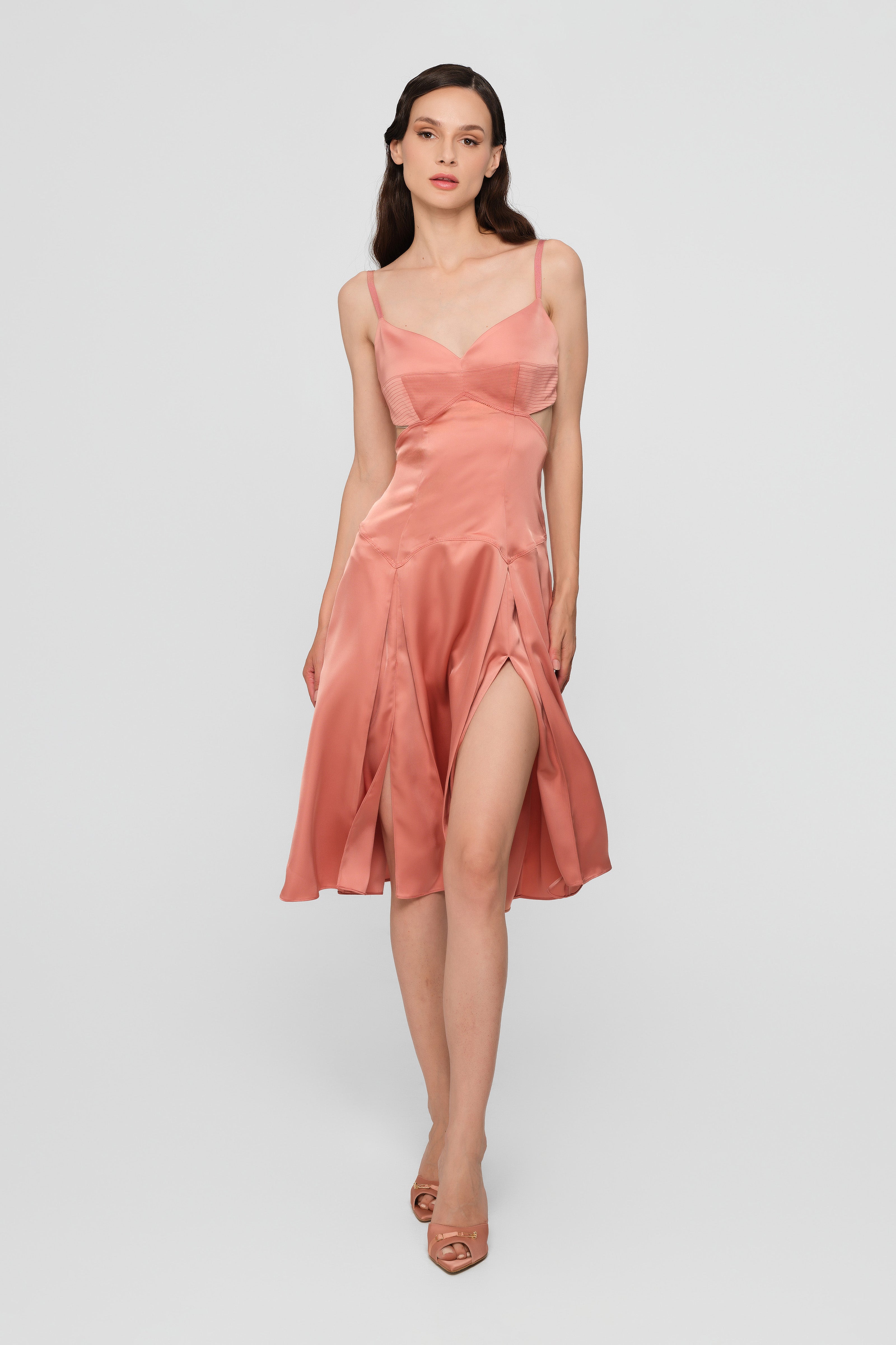 Escapade Midi Dress Blush