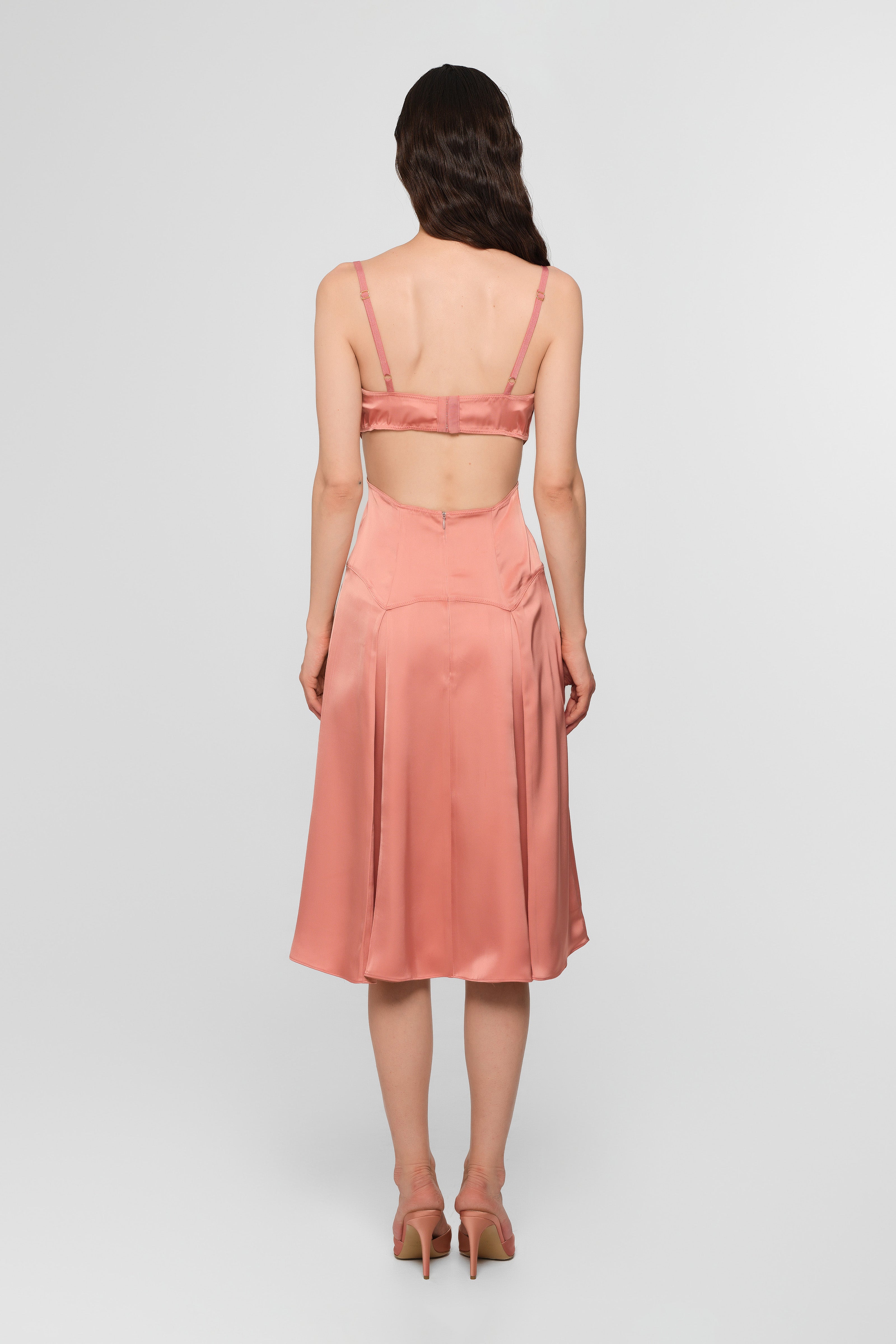 Escapade Midi Dress Blush