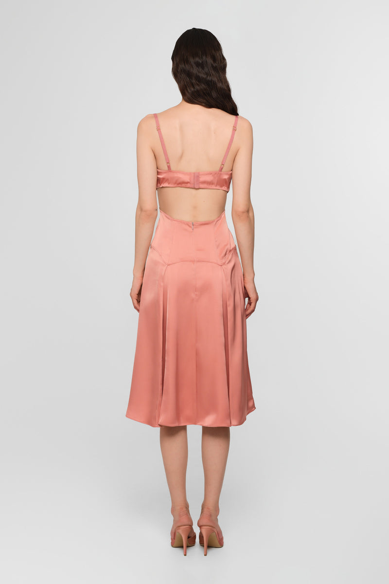 Escapade Midi Dress Blush