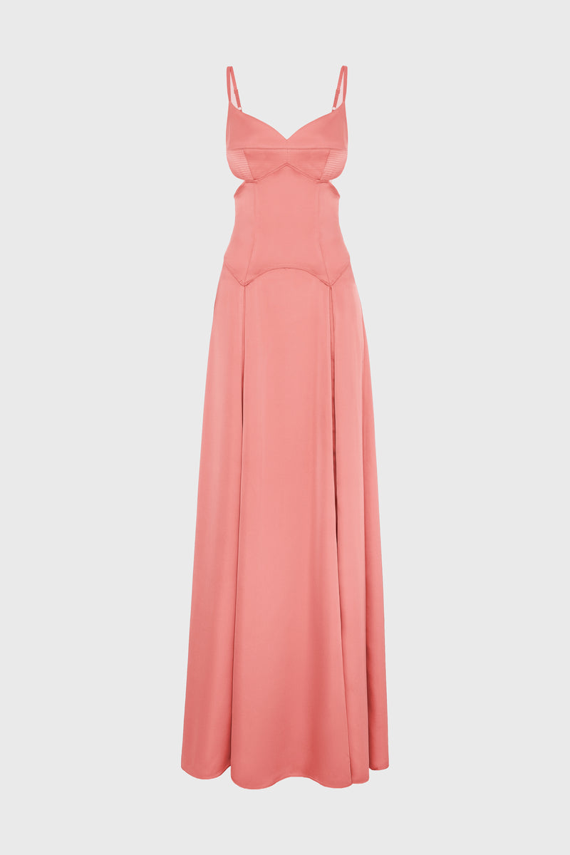 Escapade Long Dress Blush