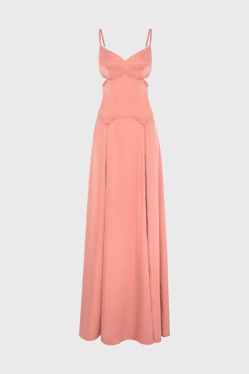 Escapade Long Dress Blush