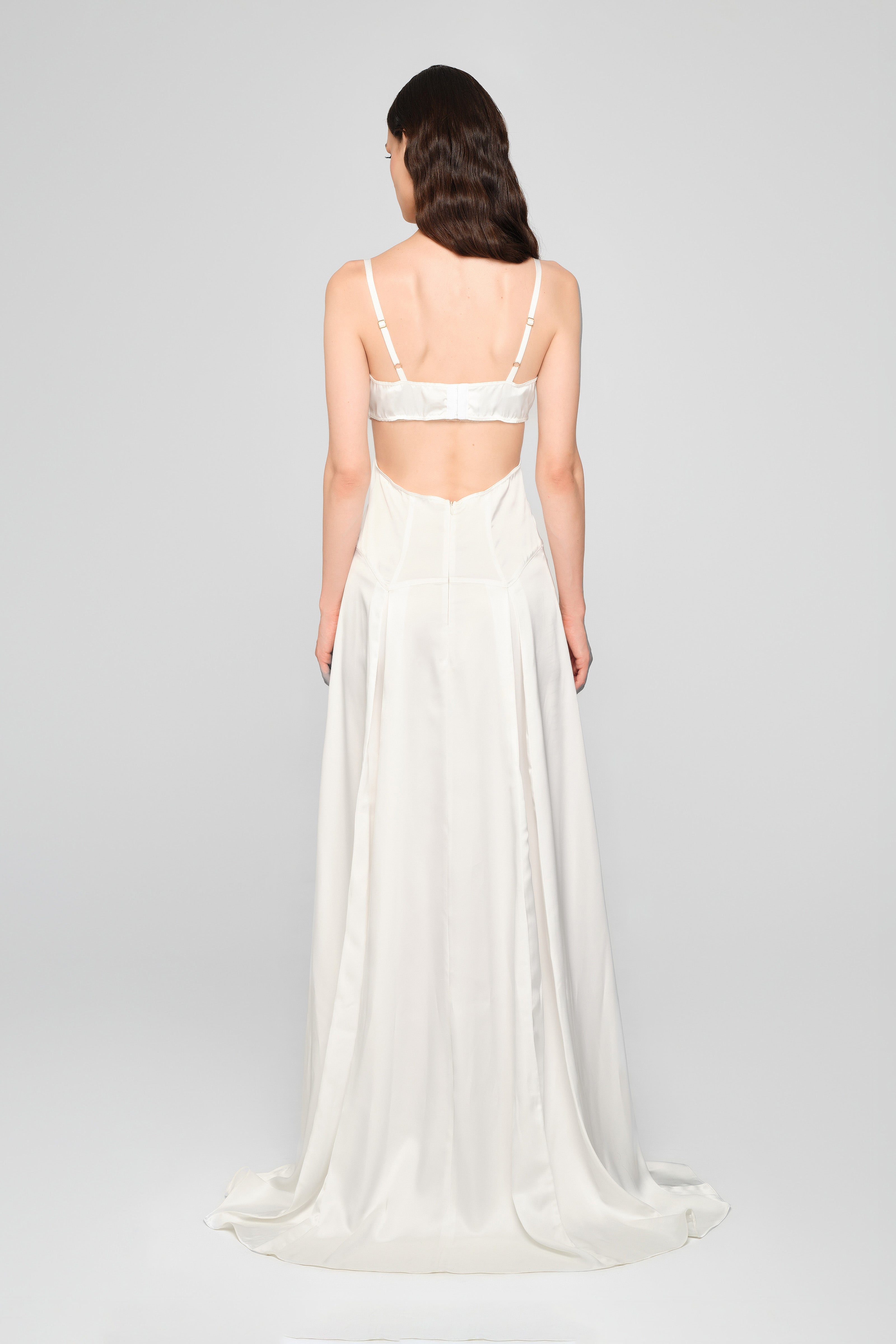 Escapade Long Dress White