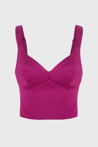 Haze Corset Raspberry Pink front