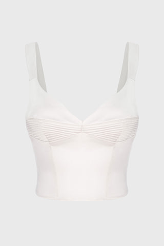 Haze Corset White front