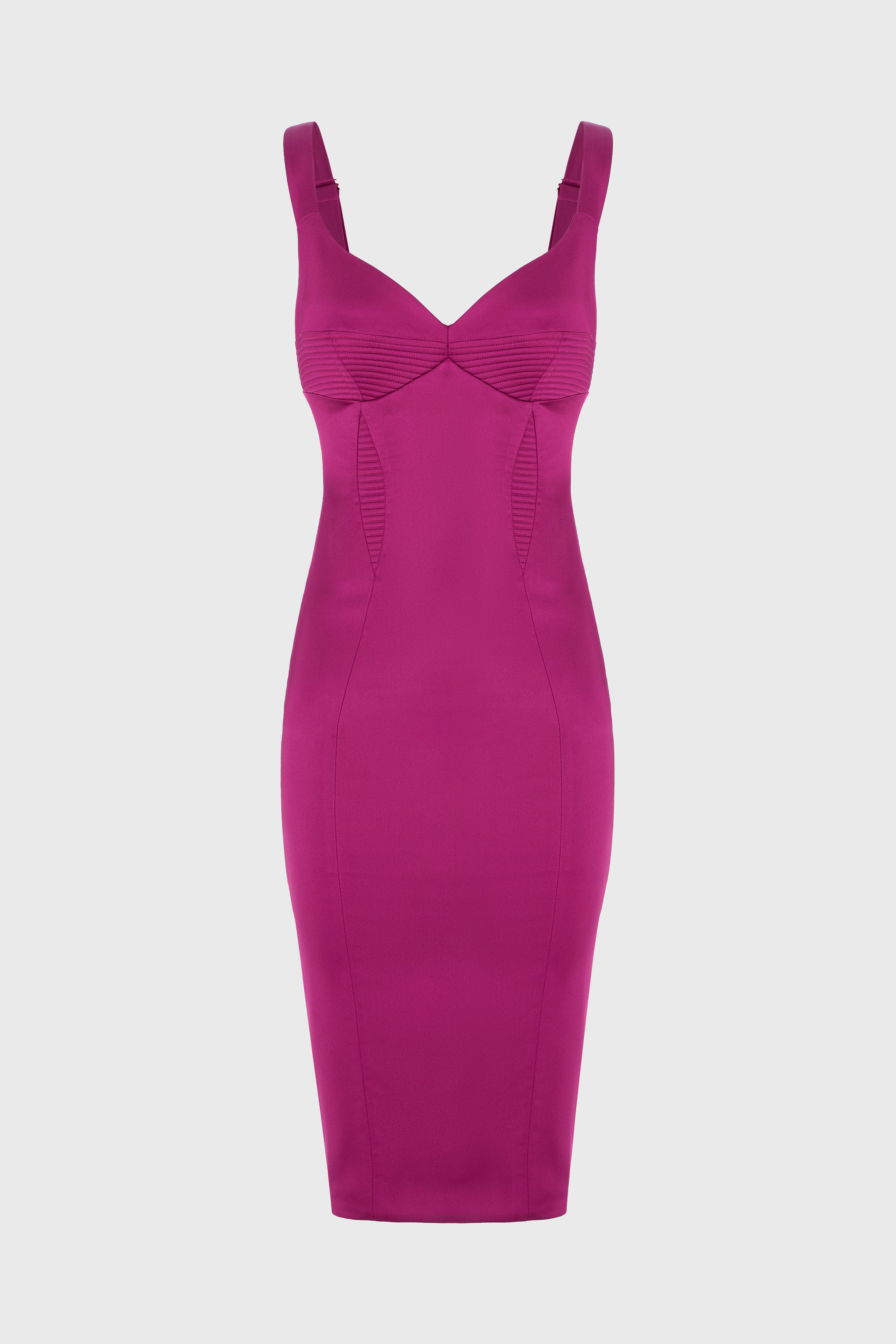 Haze Dress Raspberry Pink