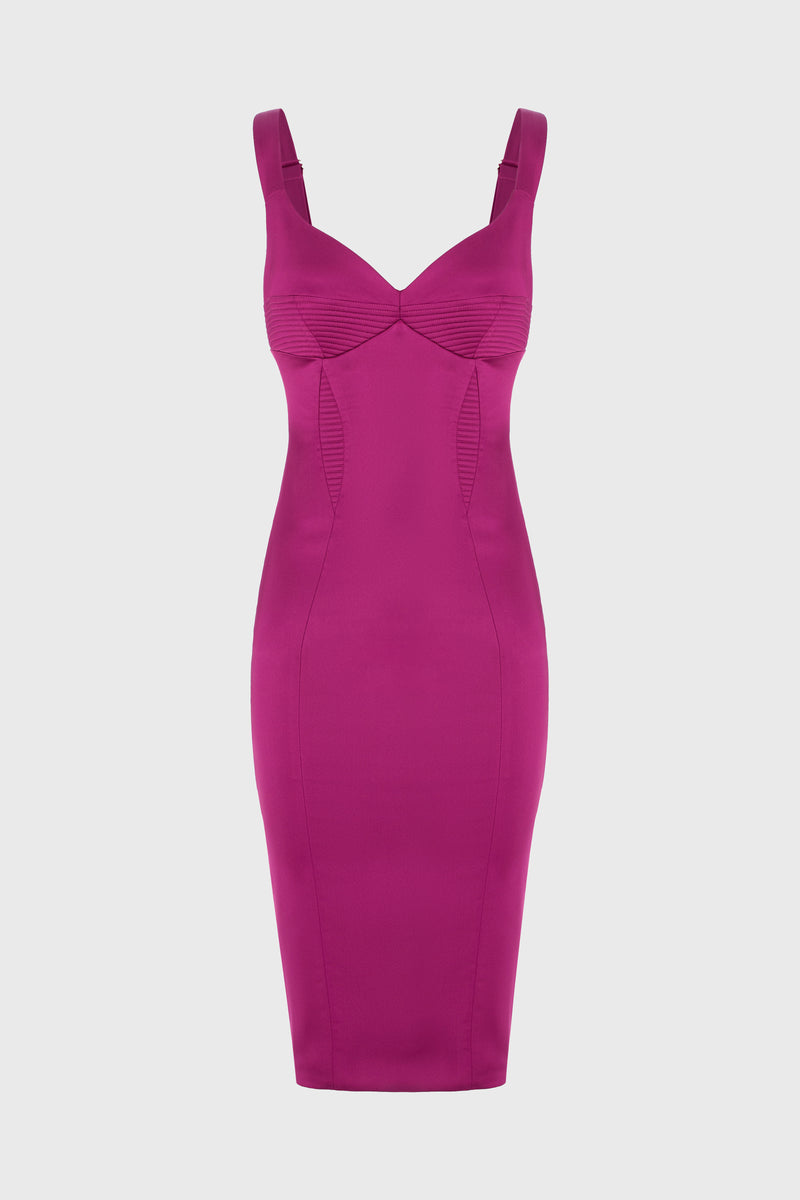 Haze Dress Raspberry Pink