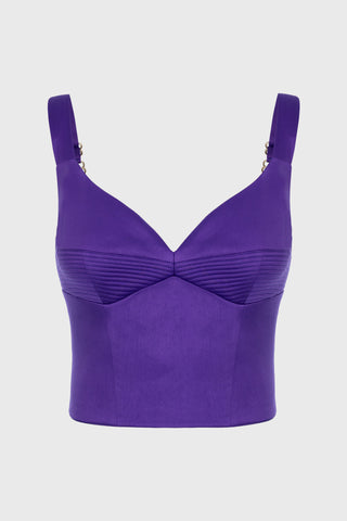 Haze Lacing Corset Purple front