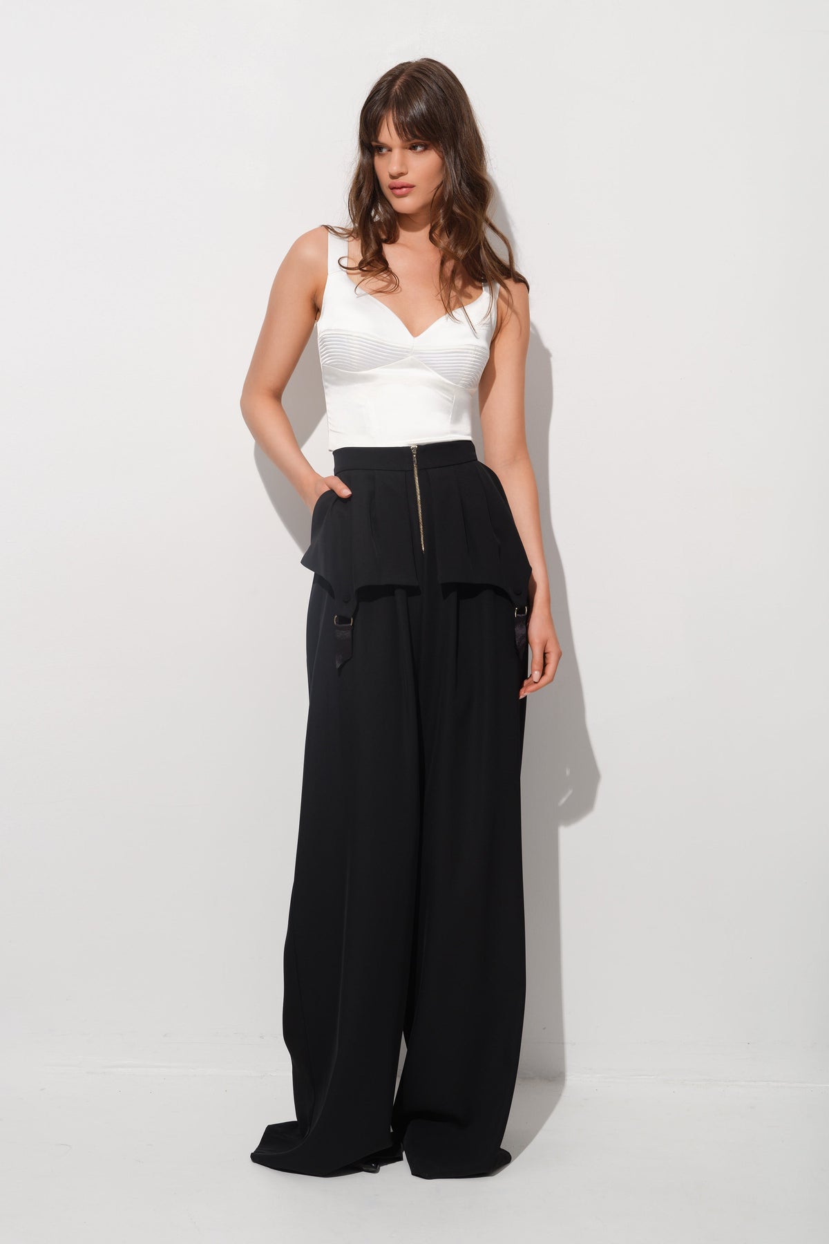 Haze Lacing Corset White