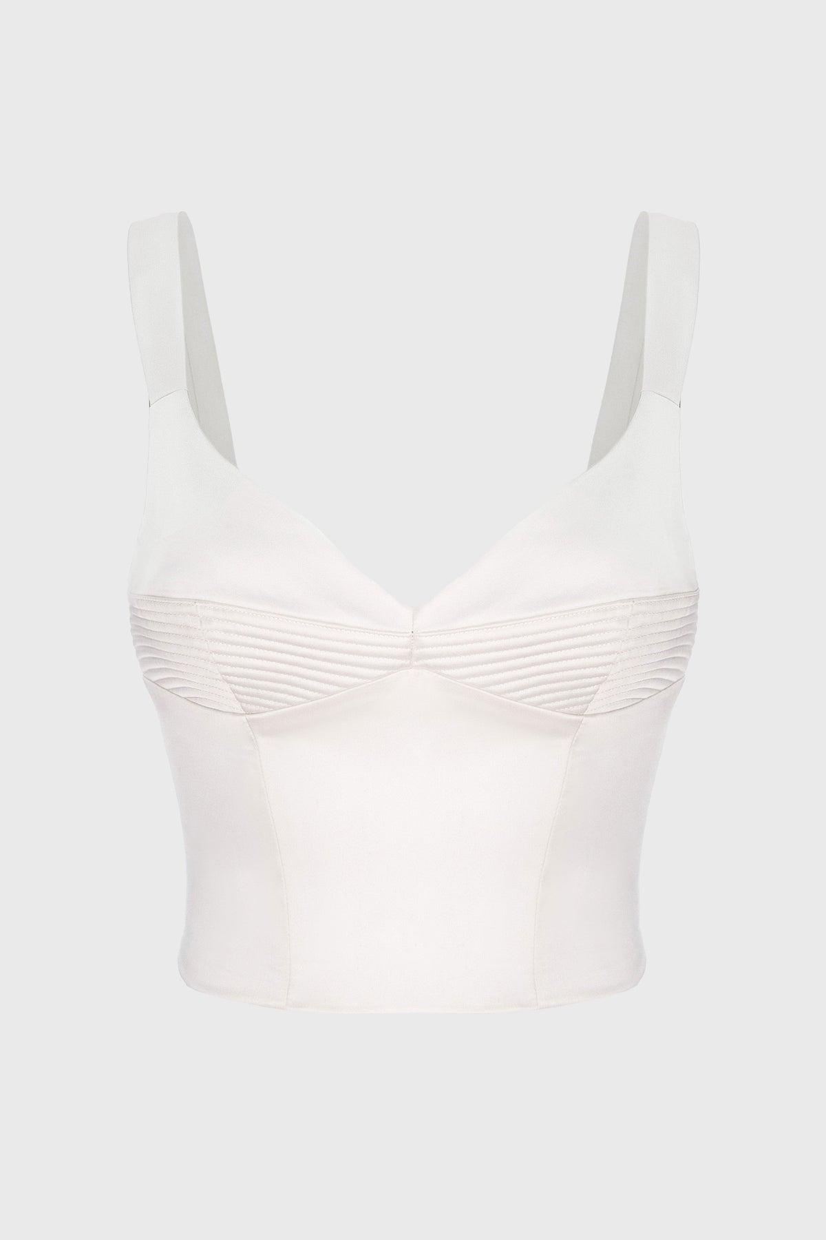 Haze Lacing Corset White