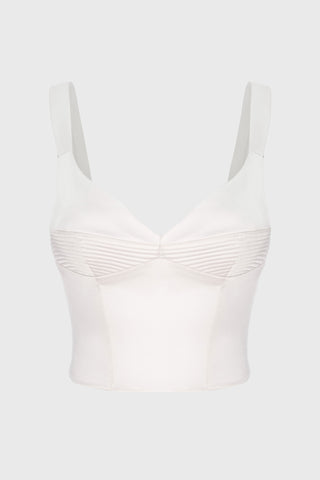 Haze Lacing Corset White front