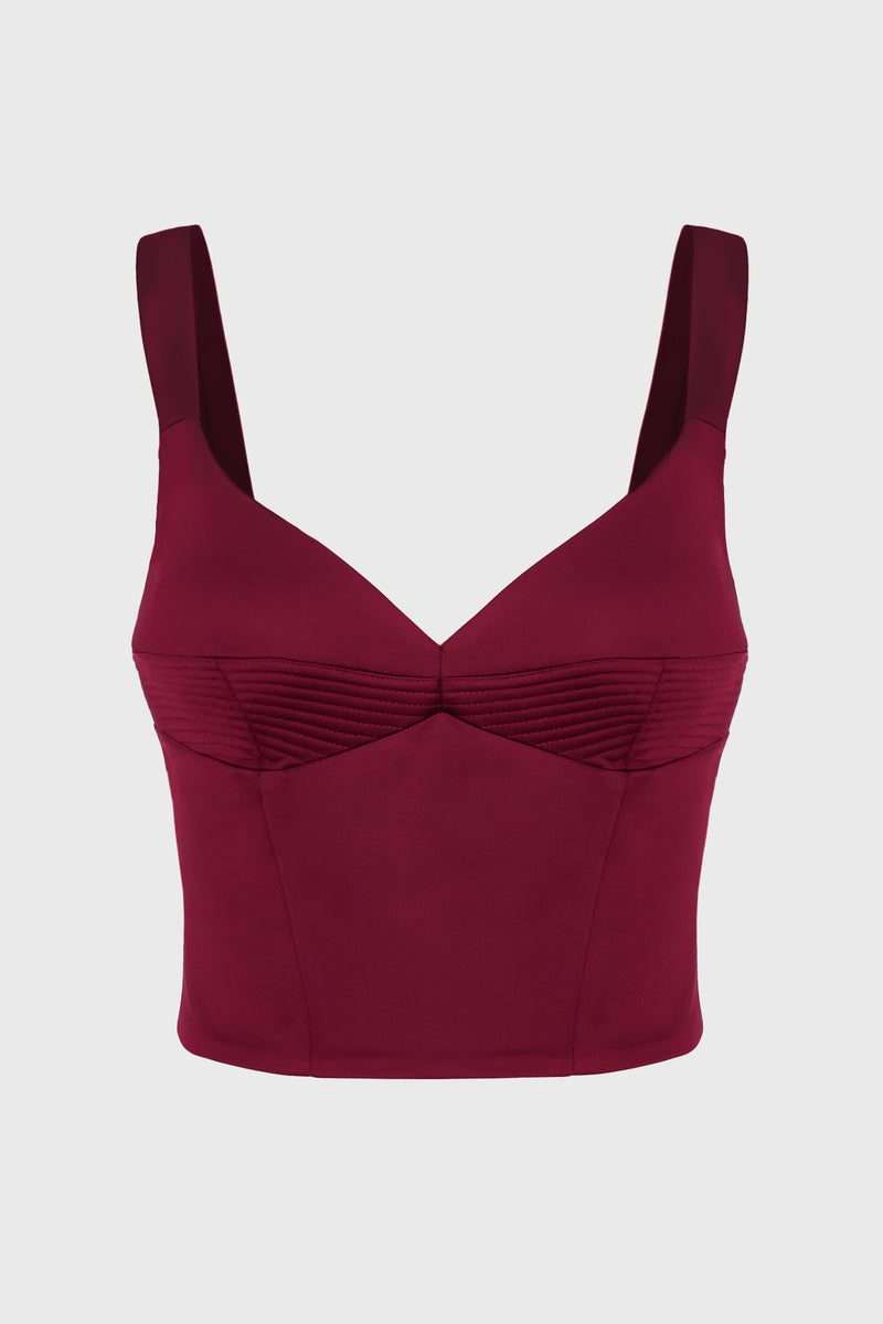 Haze Lacing Corset Wine
