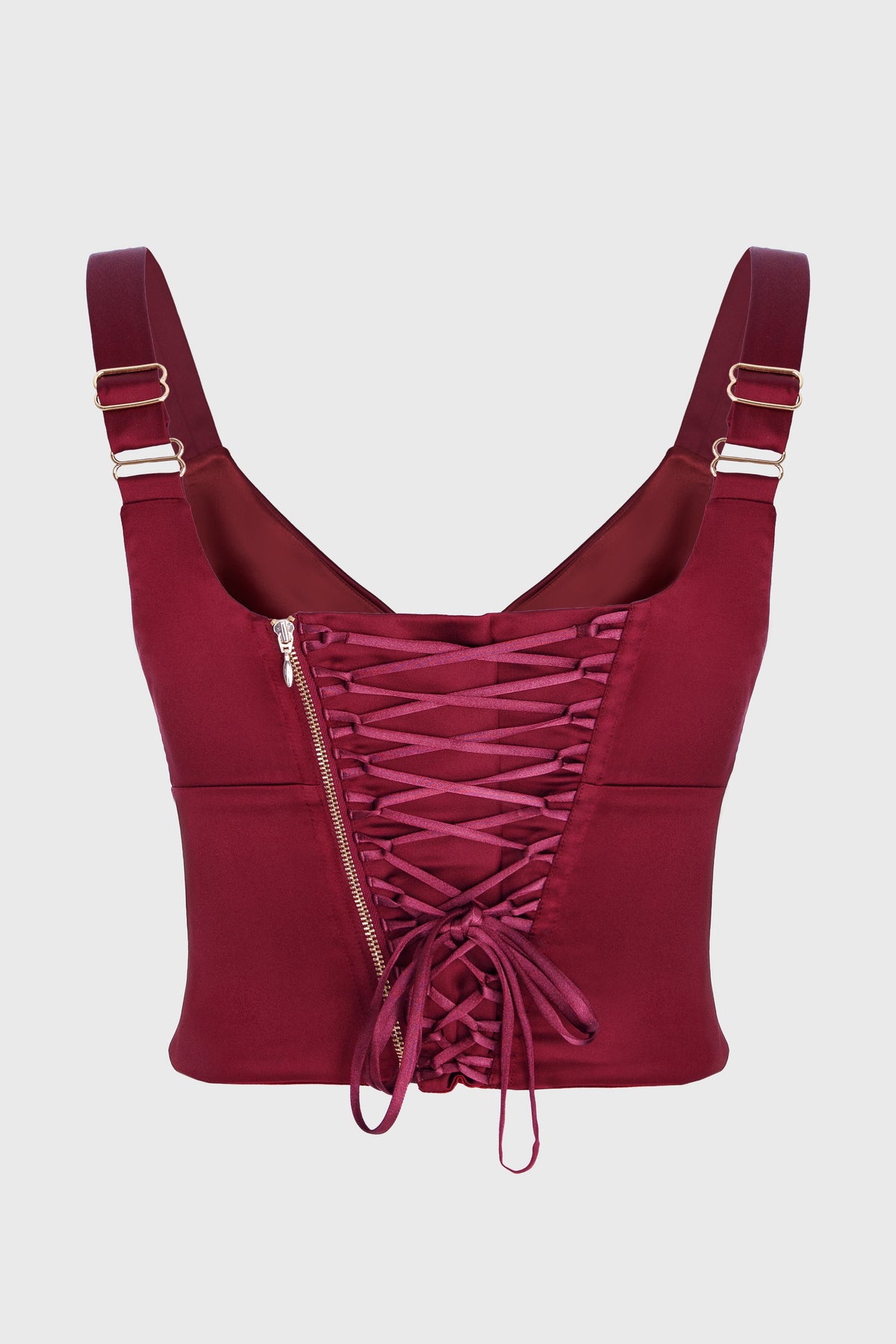 Haze Lacing Corset Wine