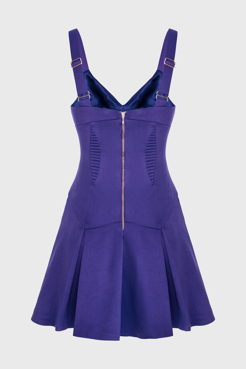 Haze Mini Dress Purple