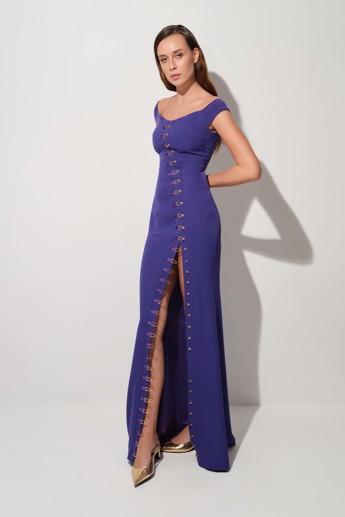 Ivy Long Dress Purple