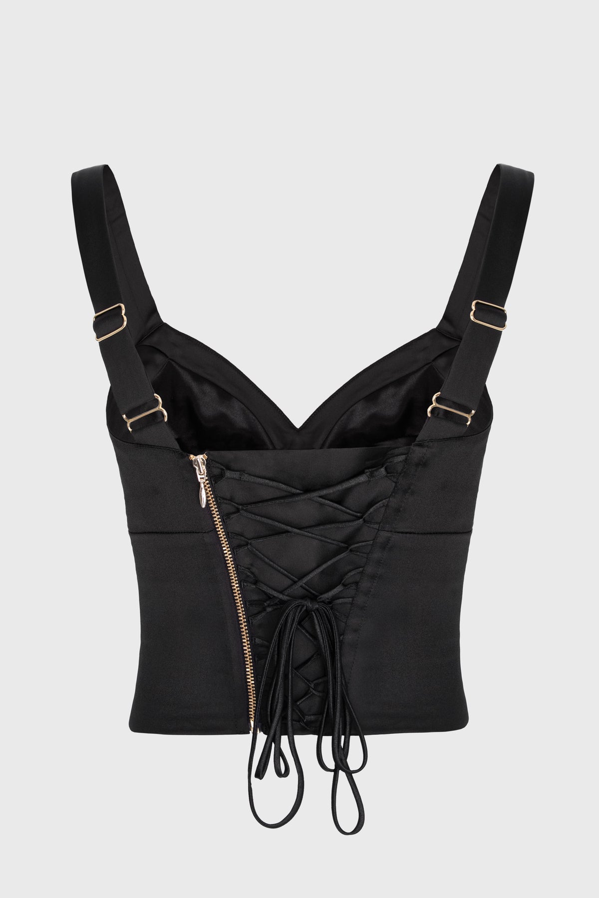 Sculpt Lacing Corset Black