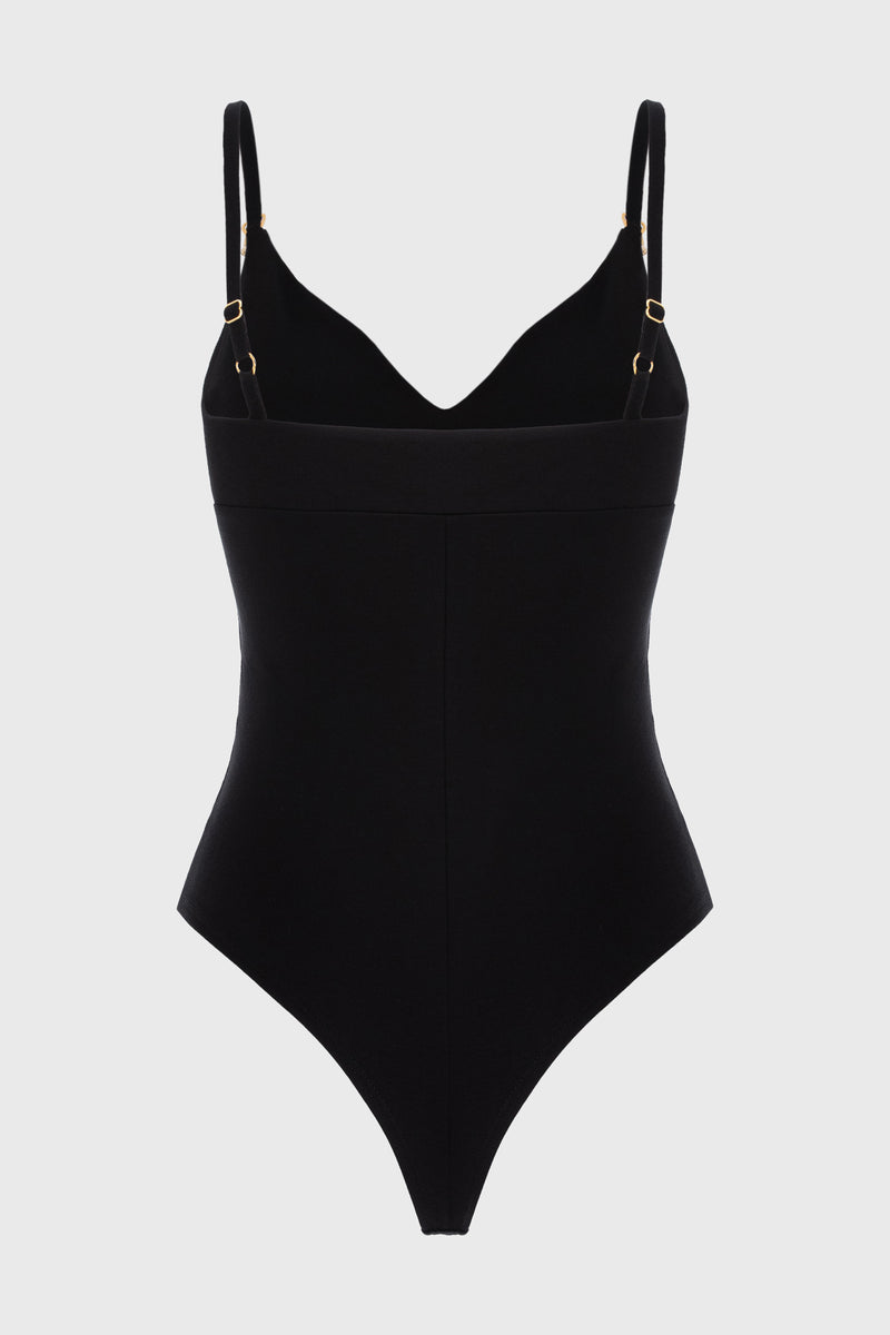 Skin Bodysuit Black