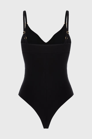 Skin Bodysuit Black back