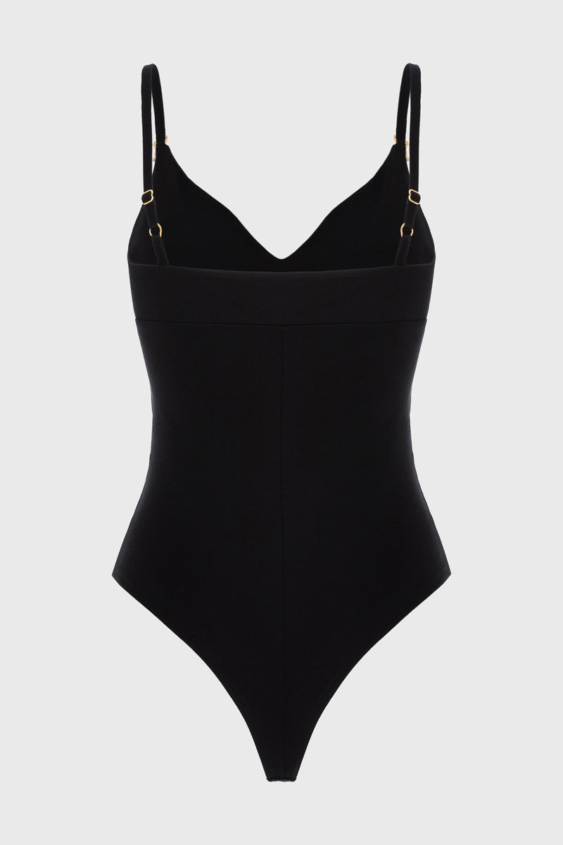 Skin Bodysuit Black