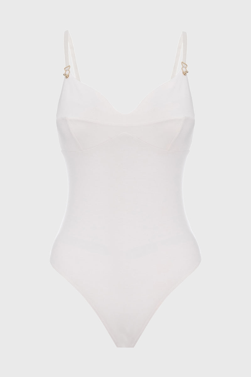Skin Bodysuit White