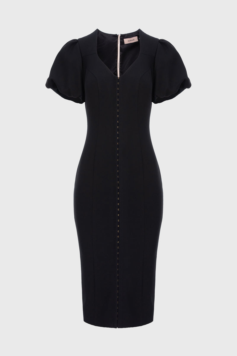 Snap Dress Black