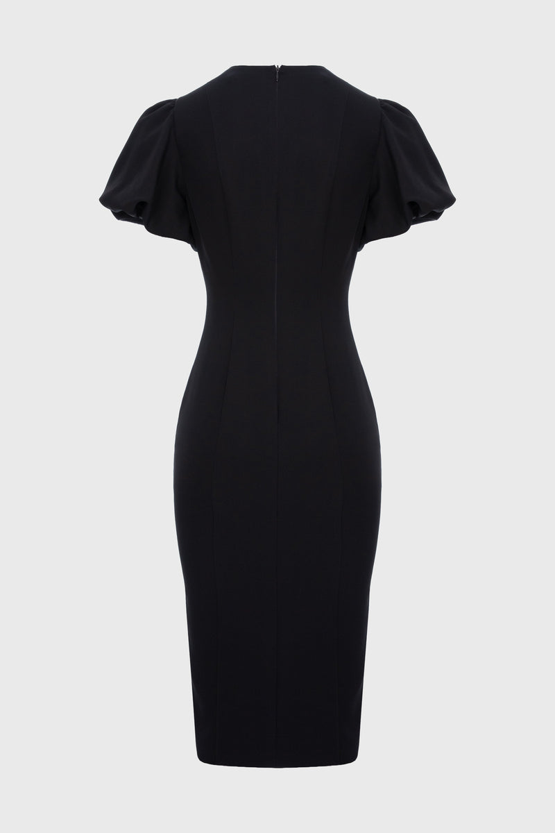 Snap Dress Black