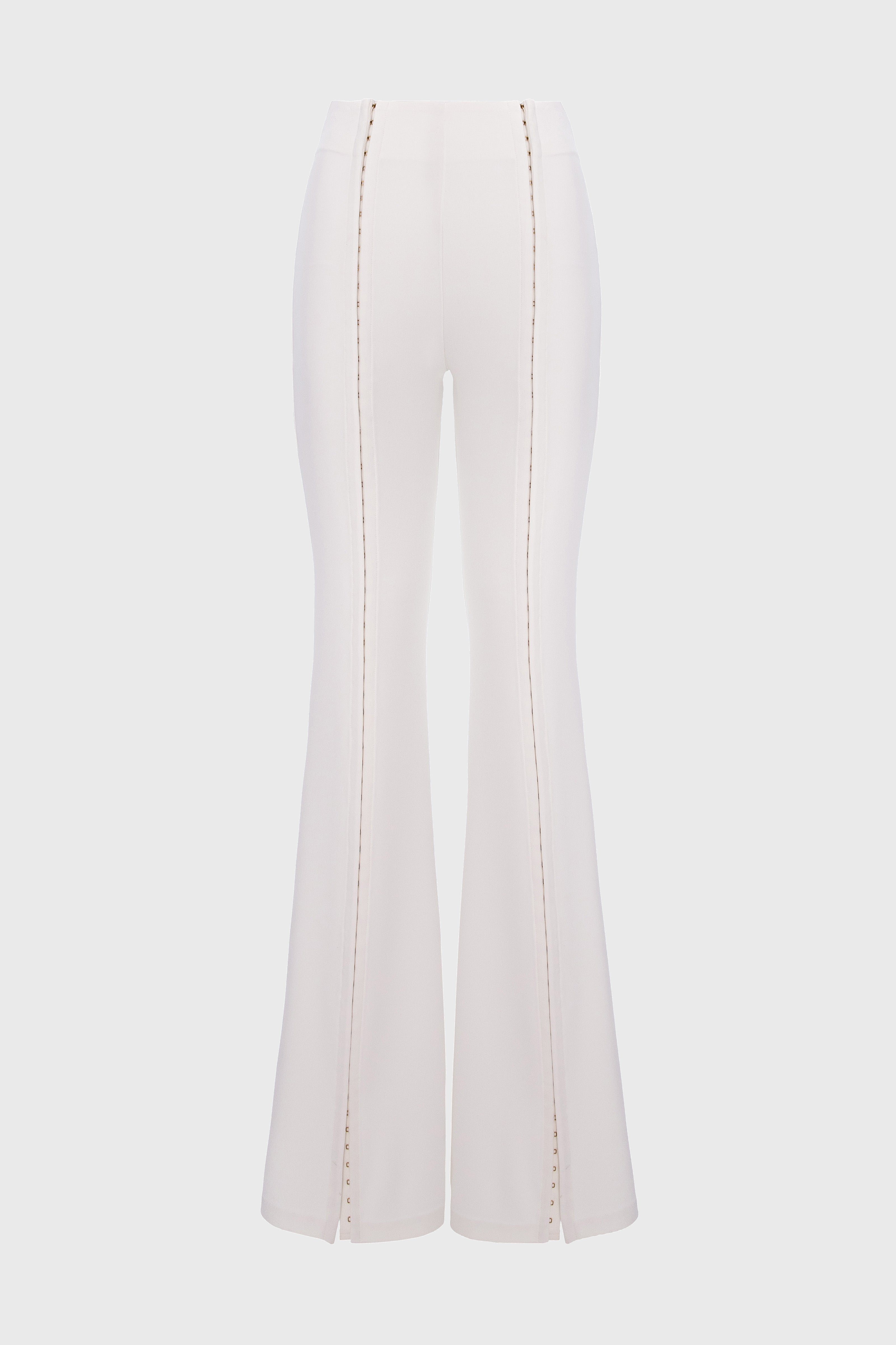 Snap Trousers White