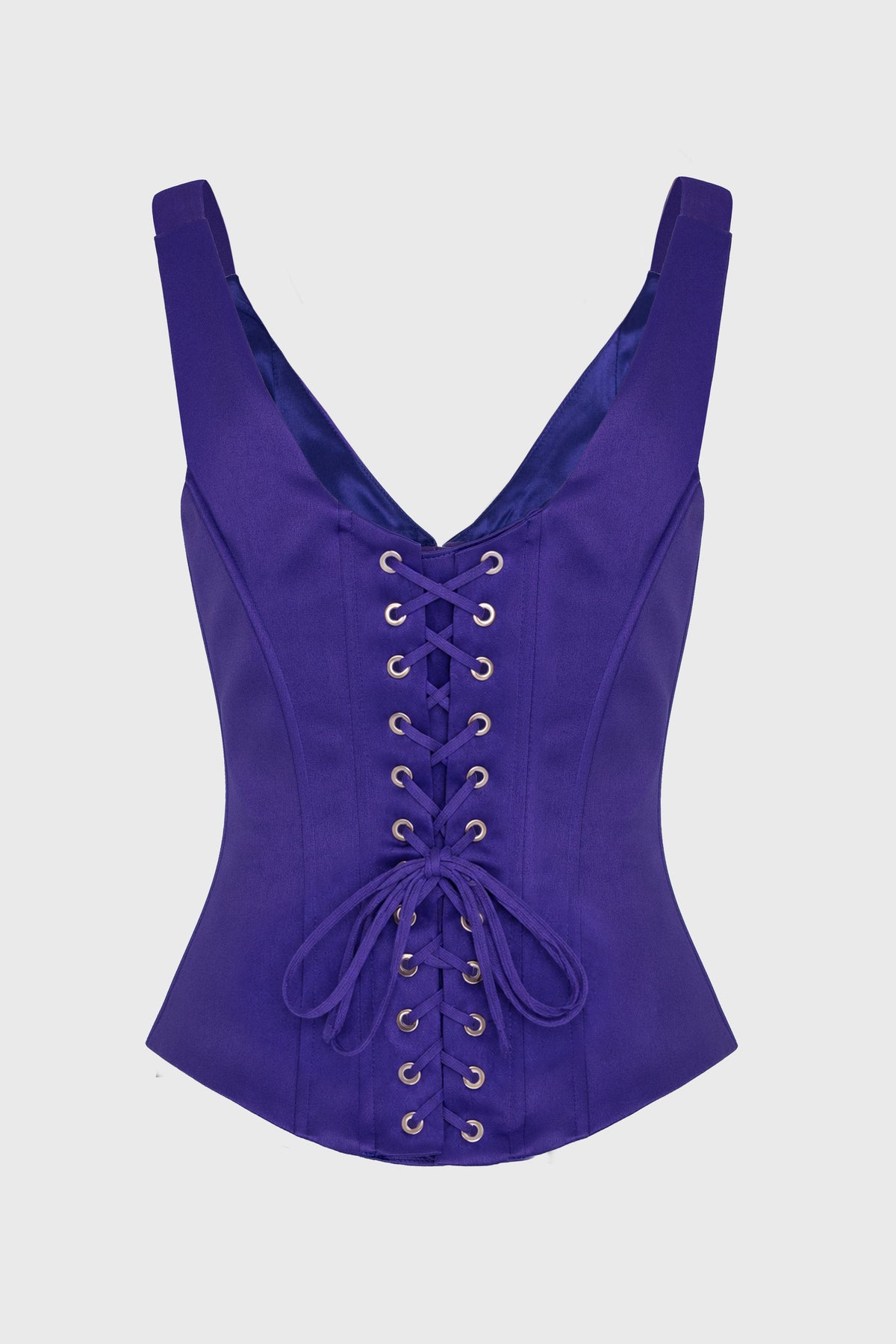 String Corset Purple